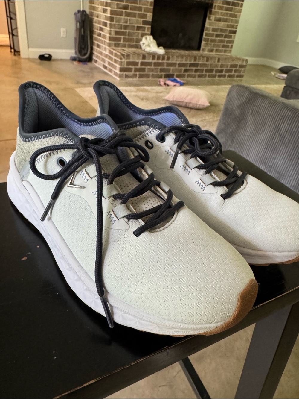 Callaway Men's Golf Sneakers in White with Black Accents #golf #callaway